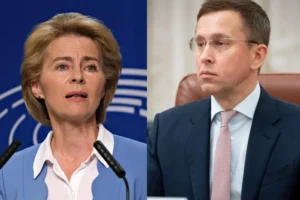 Прем’єр Корецький провів першу розмову з президенткою Єврокомісії