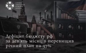 дефіцит бюджету РФ за 9 місяців 2026 року перевищив план на 37 новини LB.ua